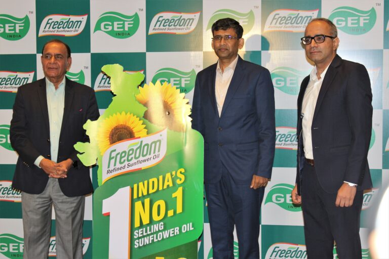 Freedom Refined Sunflower Oil the No.1* Brand in INDIA in Sunflower Oil Category