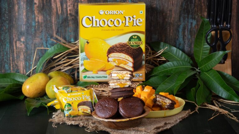 Orion Makes the Summer Special with its Made in India Mango Choco-Pie Orion has grown by over 700%