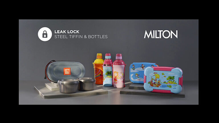 Leak Lock Bottles and Tiffins from Milton