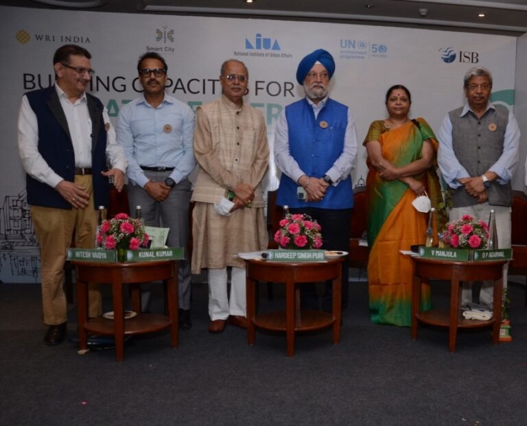 NIUA, WRI India Announce the Leaders in Climate Change Management Program to help urban professionals champion climate action in India