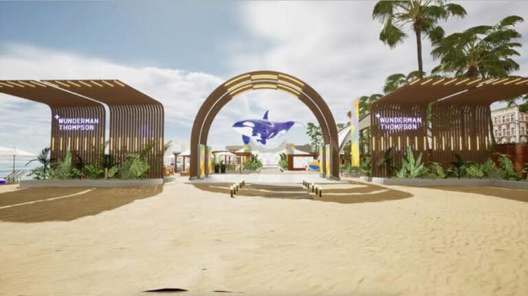 Inspiration Beach is made available in the metaverse by Wunderman Thompson.