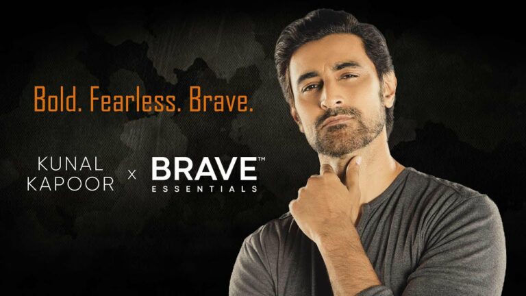 BRAVE Essentials features Kunal Kapoor for the #BeBrave campaign