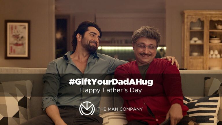 The Man Company celebrates Father’s Day with the #GiftYourDadAHug campaign, intends to fill the void with warmth, love and respect featuring Bollywood star Ayushmann Khurrana and Piyush Mishra