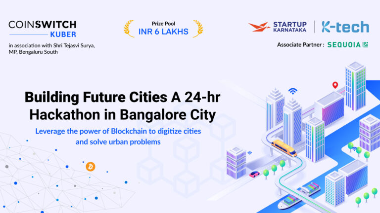CoinSwitch, Startup Karnataka announce Blockchain Hackathon, “Building Future Cities”