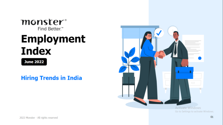 Industries leading sustainable innovation and green revolution trigger job demand in India in June: Monster Employment Index