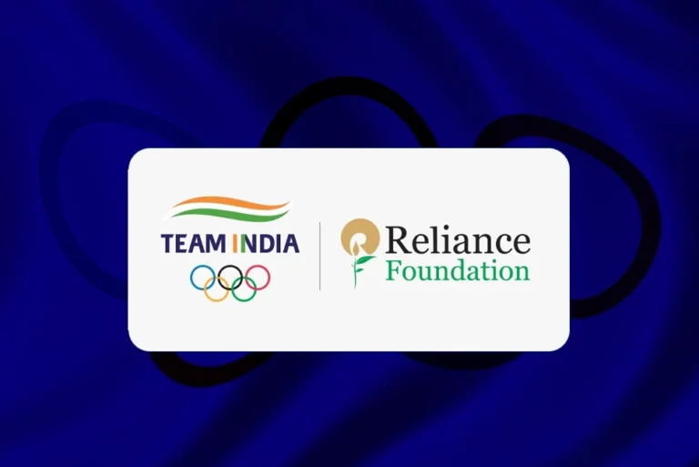Reliance collaborates with Indian Olympic association.