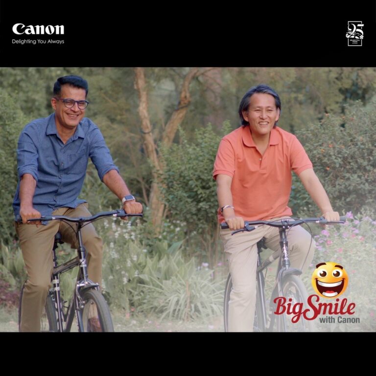 Canon strikes a chord with the millennial audience through its ‘Big Smile’ campaign