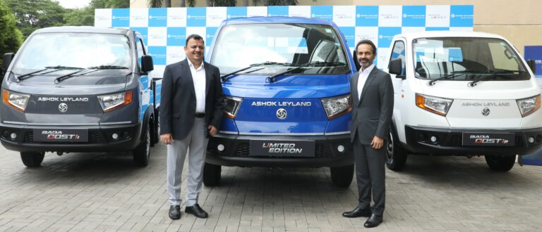 Ashok Leyland extends its LCV range with the launch of BADA DOST i1 and i2 launches a Limited Anniversary Edition