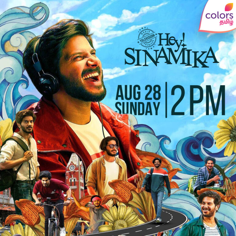 Colors Tamil presents Dulquer Salman-starrer Hey Sinamika this Sunday