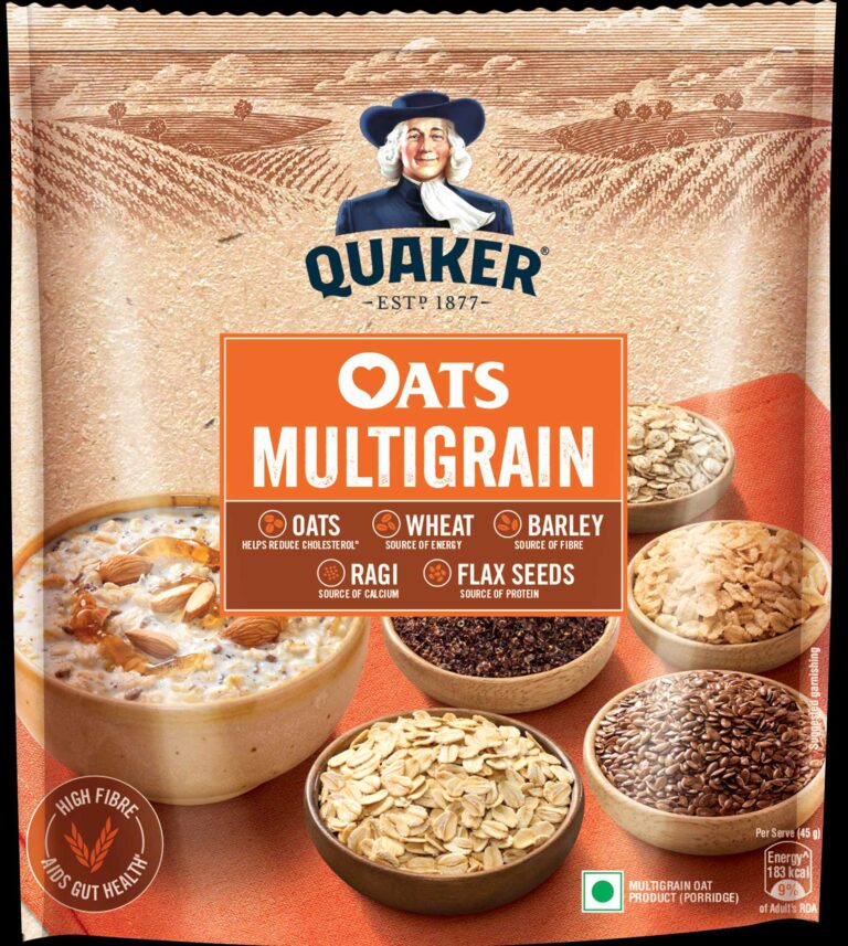 Quaker brings the #Powerof5 in one with naturally fiber-rich Quaker Oats Multigrain