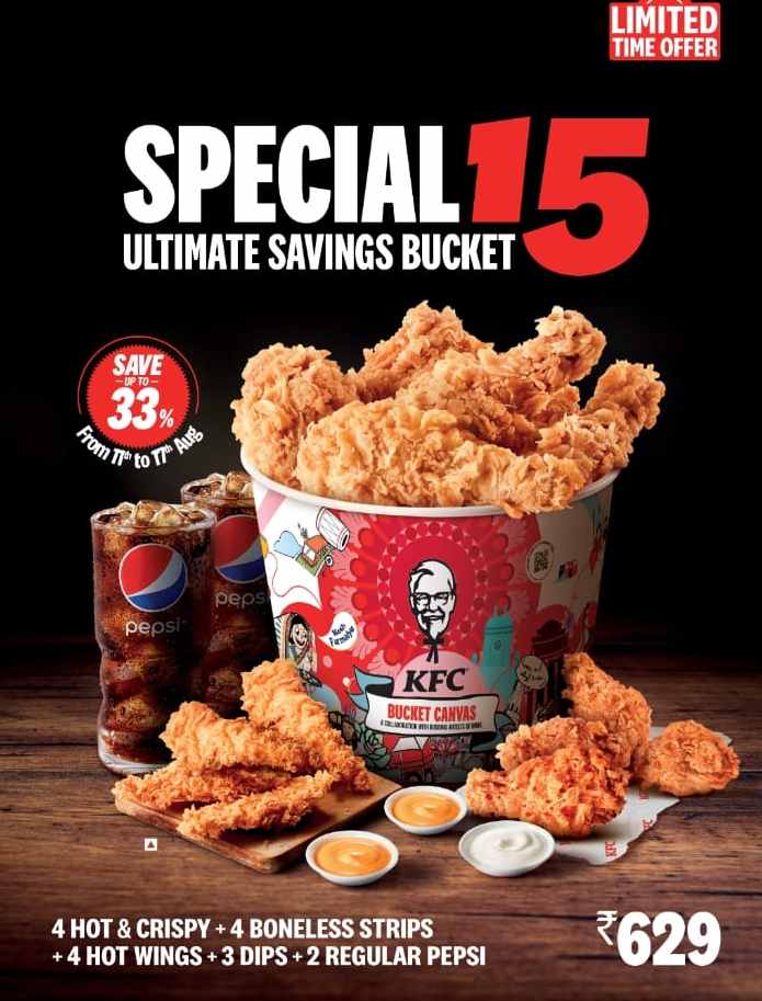 For the first time ever, KFC introduces a limited-edition Special Bucket