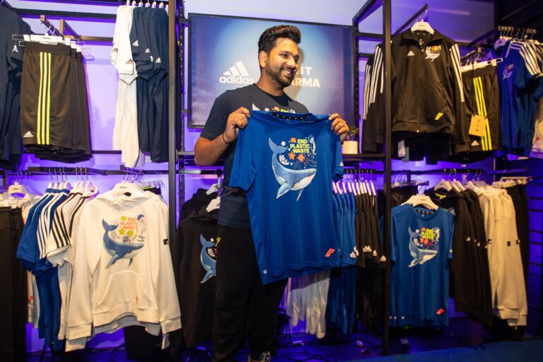 Adidas collaborates with Rohit Sharma to launch a sustainable apparel collection for the Indian market