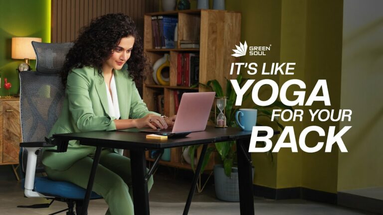 Green Soul’s new campaign for its ergonomic chairs with Taapsee Pannu