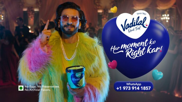 Ranveer Singh promises a ‘quick treat’ with Vadilal ice creams