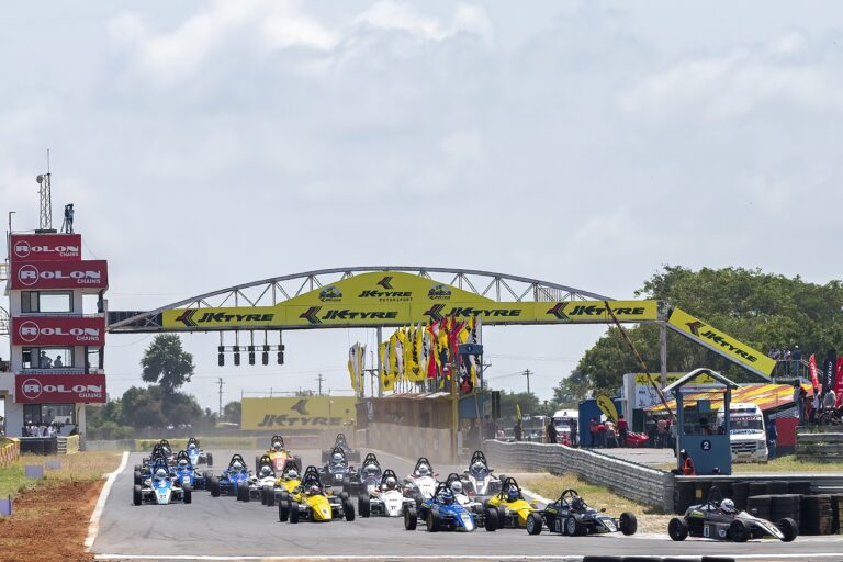 Round 1 of 25 th JK Tyre FMSCI National Racing Championship culminates in Coimbatore