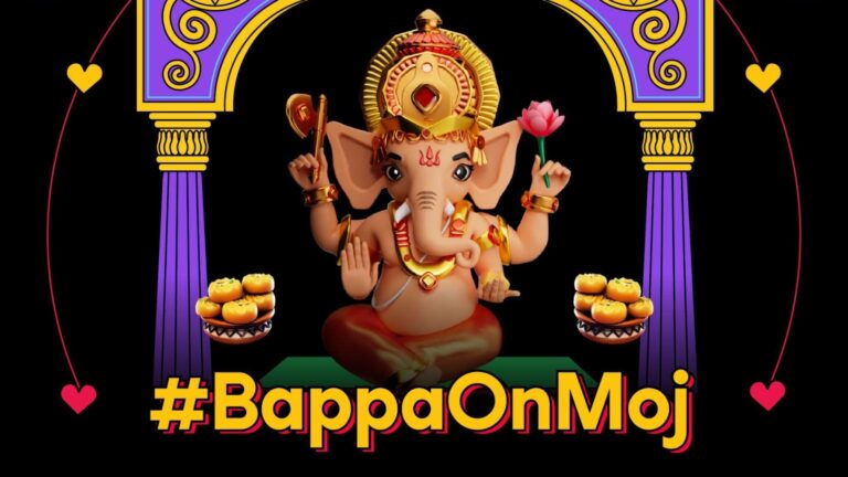 101 Majestic Ganpati Pandals over 101 engaging LIVE streams; Moj launches #BappaOnMoj – the biggest virtual treat this Ganeshotsav!