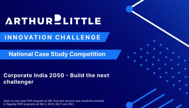 Arthur D Little Innovation Challenge 2022 for 5 premier B-Schools is now open  