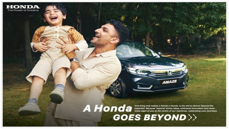 Honda Cars India launches its new Brand Campaign  ‘A Honda Goes Beyond’