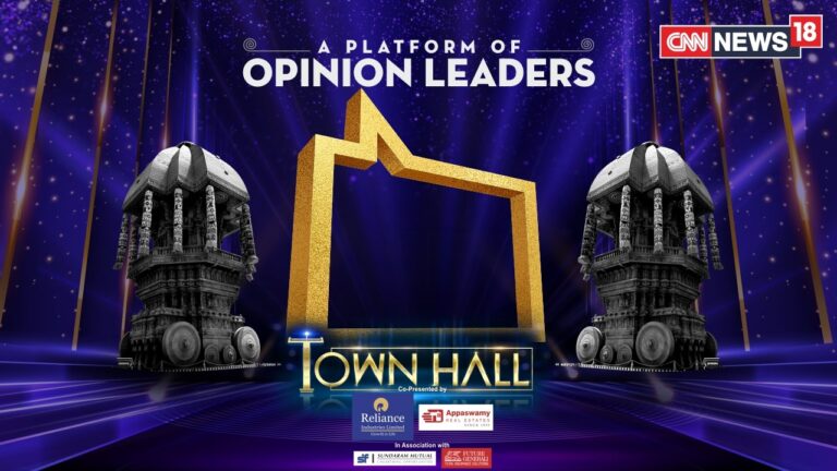 CNN-News18 to host third edition of Town Hall in Chennai on Sept 26th 