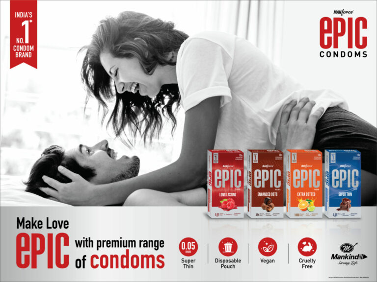 Epic condoms launch new campaign ‘Make Love Epic’