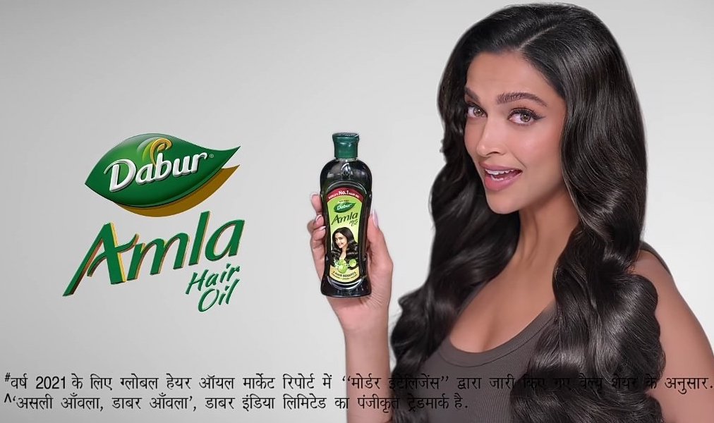 Dipika Padukone: New brand ambassador for Dabur Amla hair oil - Passionate  In Marketing