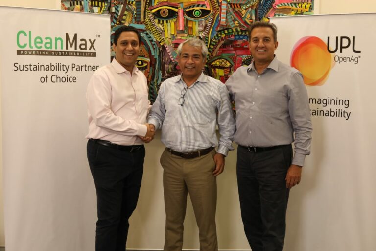 UPL and CleanMax Partner for new renewable energy project in Gujarat