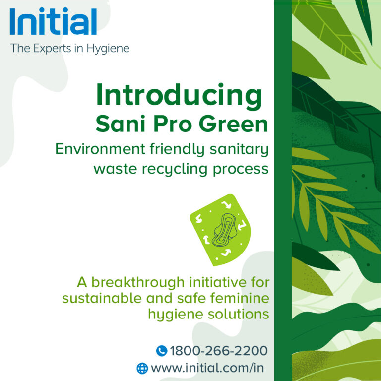 Rentokil Initial Hygiene Launches Sani Pro Green – a first-in-category process for recycling Sanitary Napkins