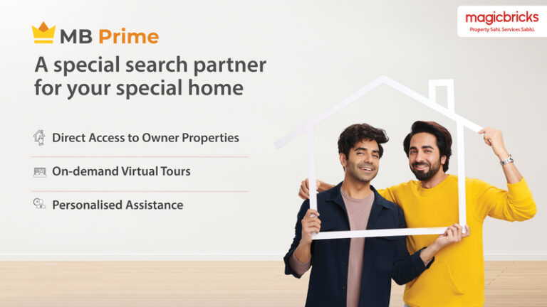 Magicbricks launches “MB Prime”, a premium service for Home Seekers; Records 100,000+ Subscribers in the Pre-Launch Phase