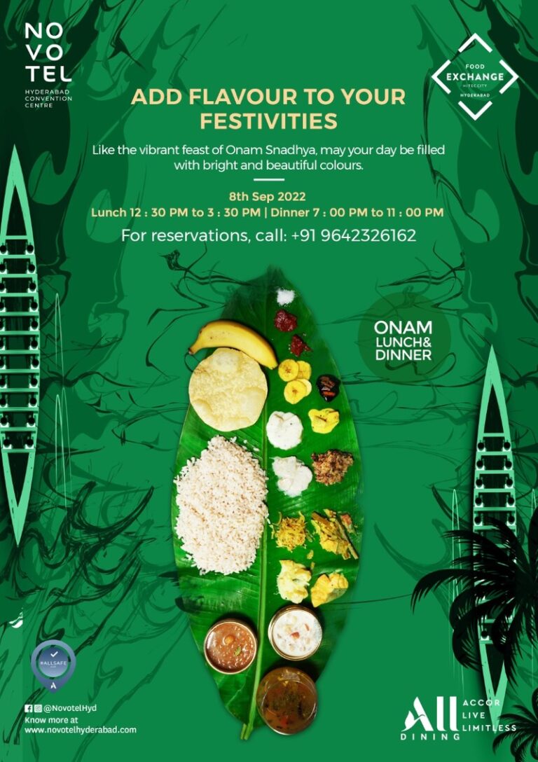Add Flavours to your Festivities Feast at Food Exchange! At Novotel