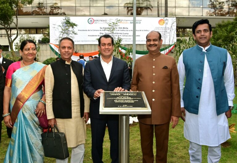 UPL supports the strengthening of relations between Mexico and India with the inauguration of new organic friendship garden within the Precint of the Honorable Chamber of Deputies – The Parliament of Mexico.