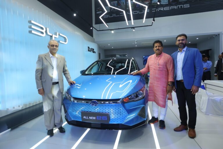 BYD India Inaugurates its Passenger Vehicle Showroom in Bengaluru
