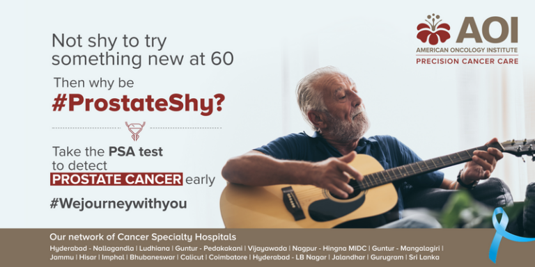 American Oncology Institute (AOI) launches #ProstateShy campaign