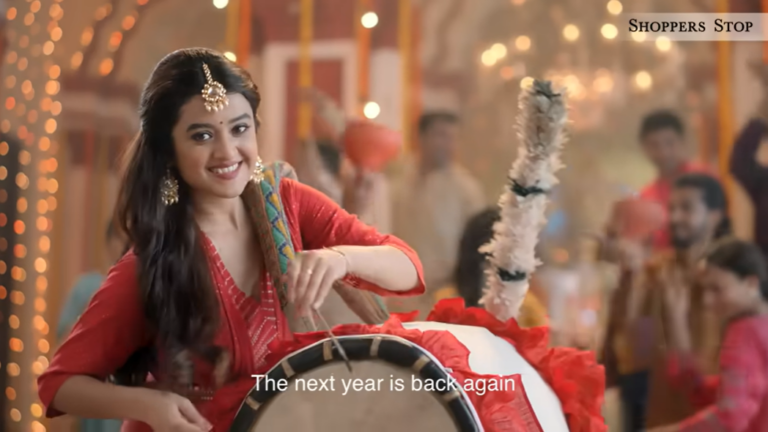 Shoppers Stop ropes in Darshana Banik for the Pujo campaign, capturing the core essence of the festival