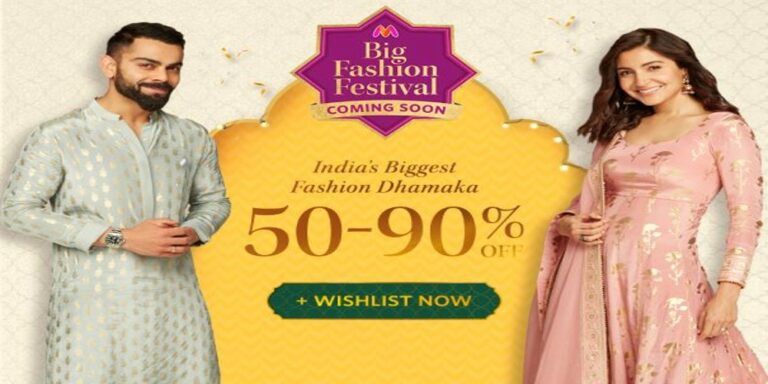 Myntra kickstarts its mega festive campaign ‘India’s Biggest Fashion Dhamaka’, featuring biggest power couple Virat Kohli & Anushka Sharma