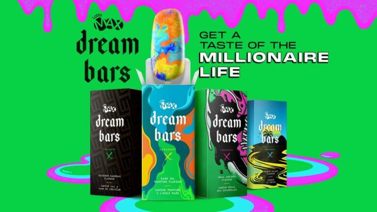 Lotto Max “Dream Bars”: ice cream gives you a taste of the millionaire life