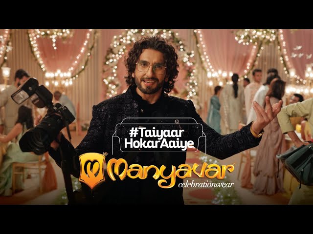 With Manyavar’s ‘Taiyaar Hokar Aaiye’ campaign, Brand Ambassador Ranveer Singh turns into a wedding photographer
