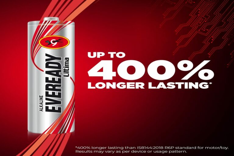Eveready introduces the Ultimate Battery – 400% longer lasting ‘ULTIMA’