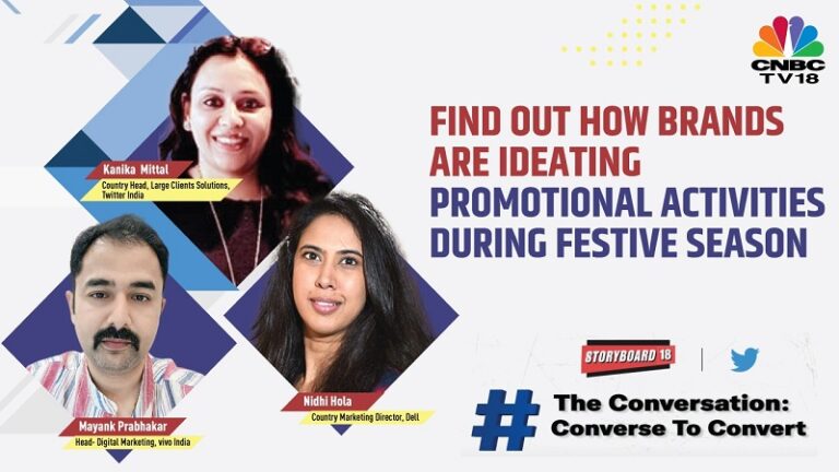 CNBC-TV18’s Storyboard18 and Twitter India continue their partnership with the third edition of the special series – “The Conversation”