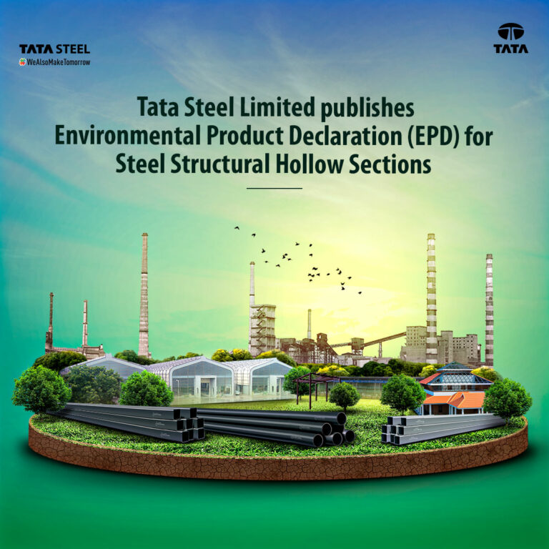 Tata Steel Limited publishes Environmental Product Declaration (EPD) for Steel Structural Hollow Sections (Tata Structura)