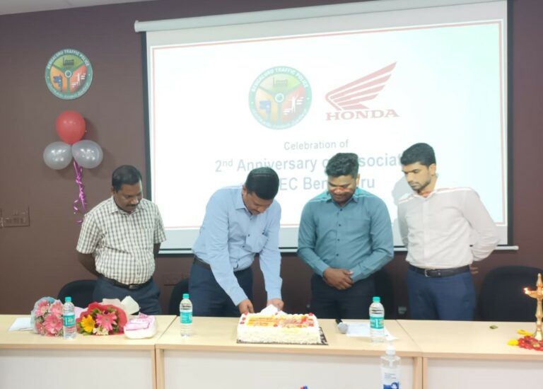 HMSI and Bengaluru traffic police celebrate 2nd anniversary of SDEC