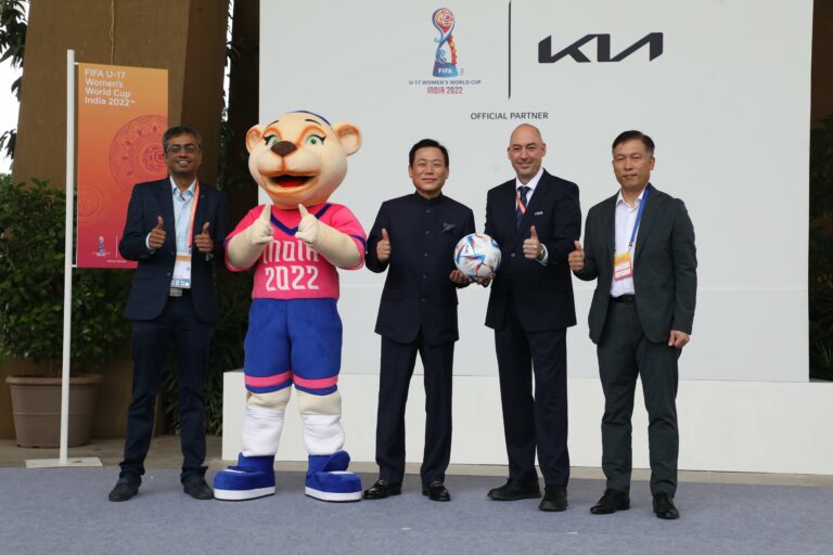 Kia is the ‘Official Automotive partner’ for the FIFA U-17 Women’s World Cup India 2022