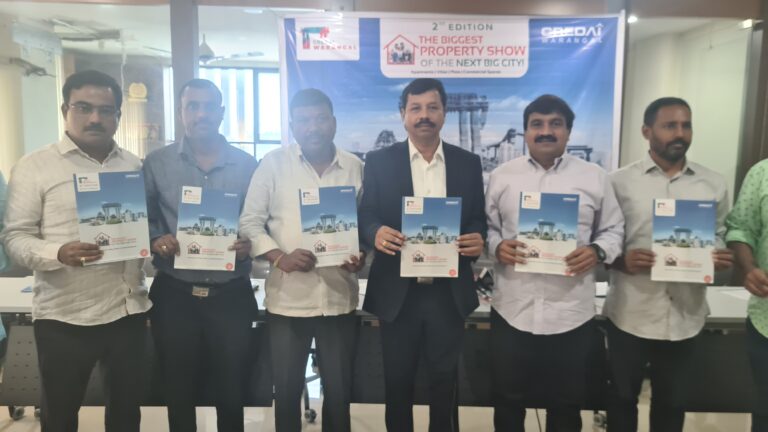 Press Release & Pictures – CREDAI Telangana announces the 2nd edition of the Warangal Property Show