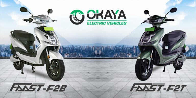 Okaya EV launches 2 new e-Scooters: Faast F2T and F2B with up to 85 kmpc mileage starting at ₹84,999