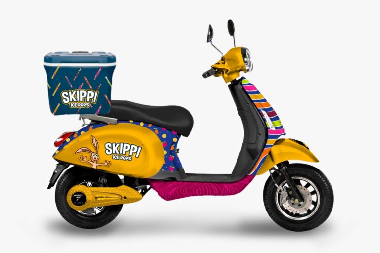 Skippi Ice Pops launches the Skippi Freezer Bike