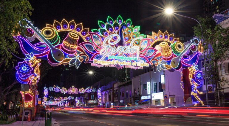 Singapore’s Little India lights up for Deepavali