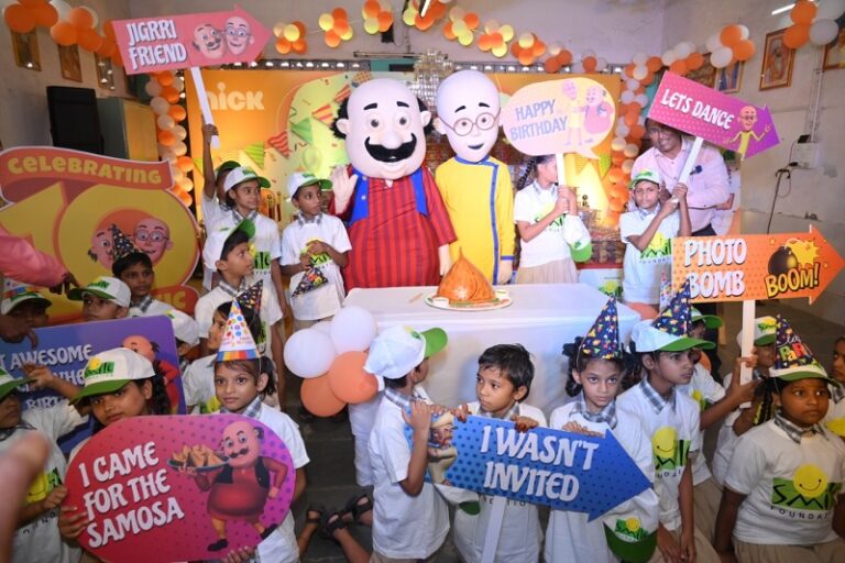 Nickelodeon partners with Smile Foundation to celebrate Motu Patlu’s 10th birthday in Mumbai