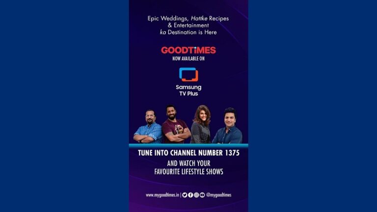 GOODTiMES TV is now LIVE on Samsung TV Plus
