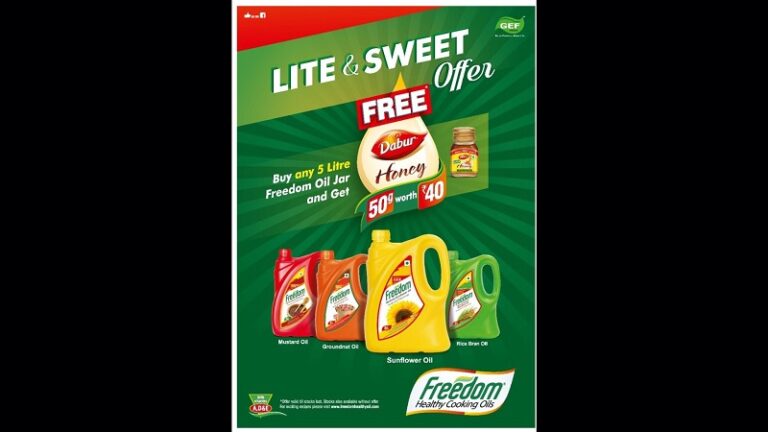 Freedom Healthy Cooking Oils announces Lite & Sweet Offer