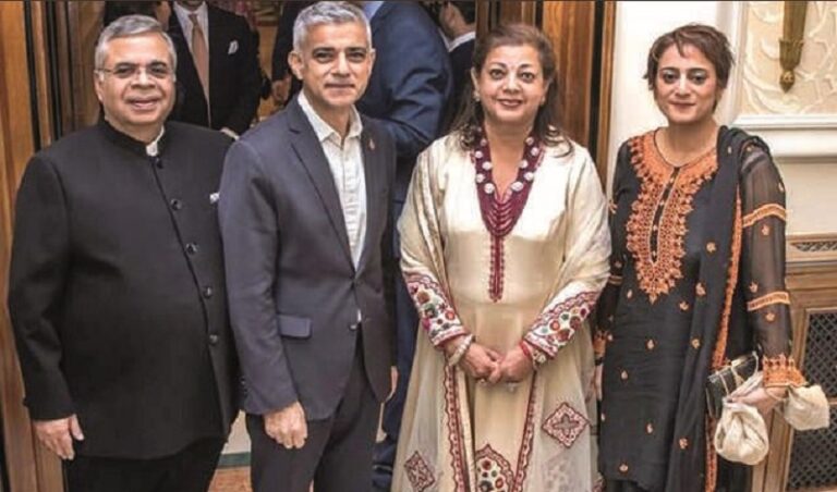 Hindujas host their celebrated annual diwali reception in London after three years of the pandamic