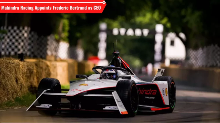 Mahindra Racing Announces Appointment of Frédéric Bertrand as Chief Executive Officer